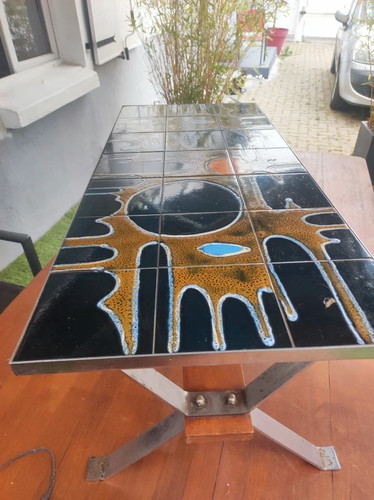 Table salon vintage - , années