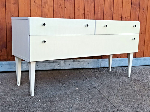 Buffet bas vintage blanc - vintage,